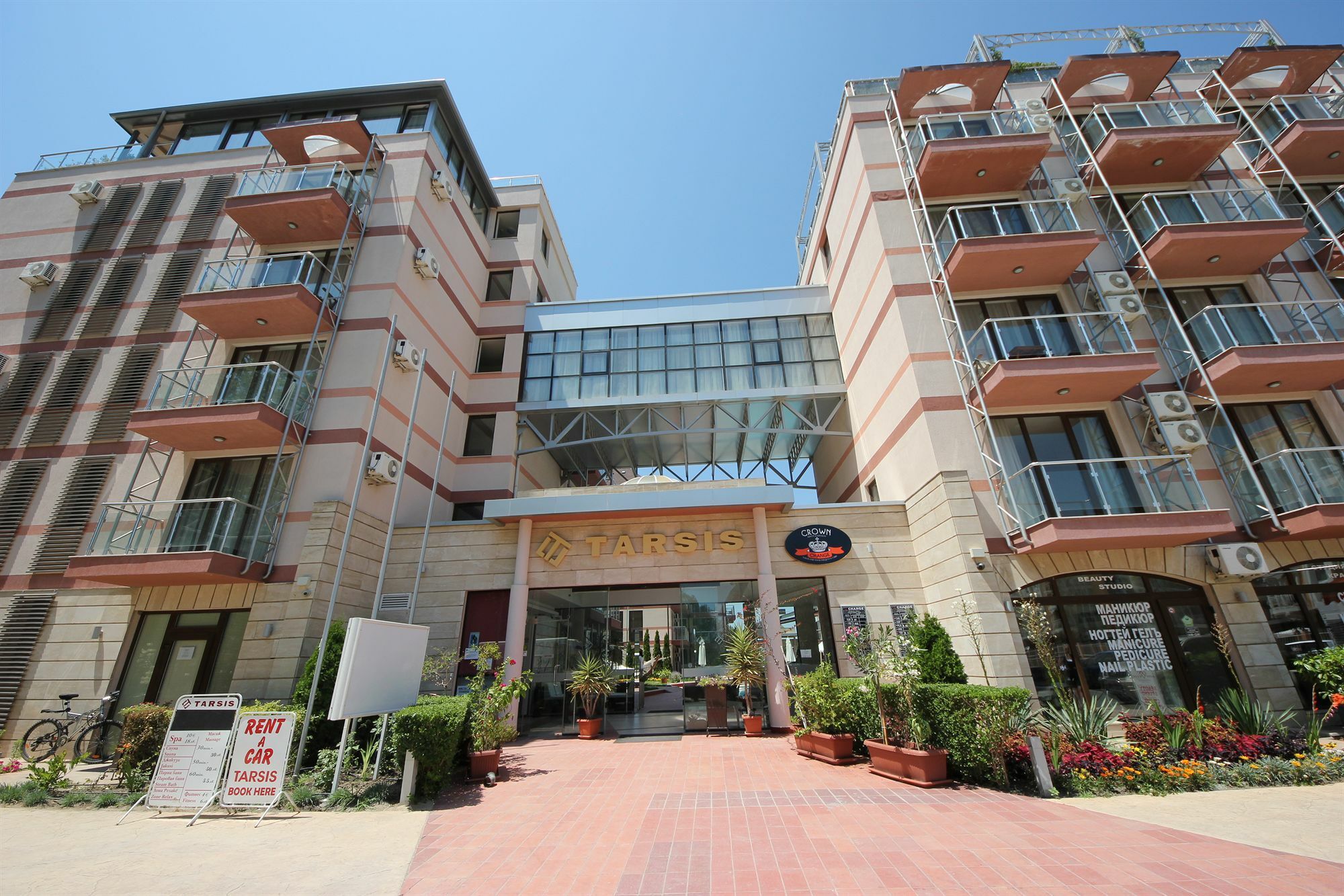 Menada Tarsis Apartments Sunny Beach Eksteriør billede